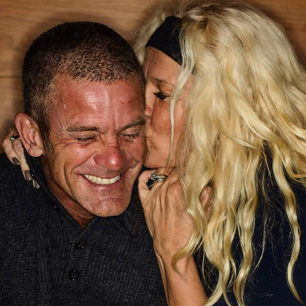 Jesper Parnevik, wife, blonde woman, SD Desktop Wallpaper