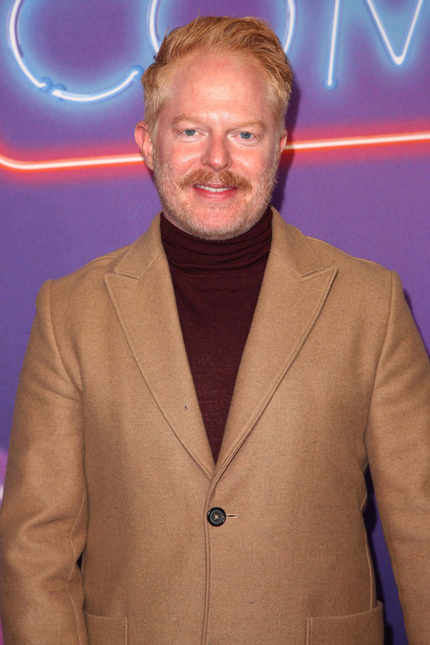Jesse Tyler Ferguson, red hair, beard, Full HD Phone Wallpaper