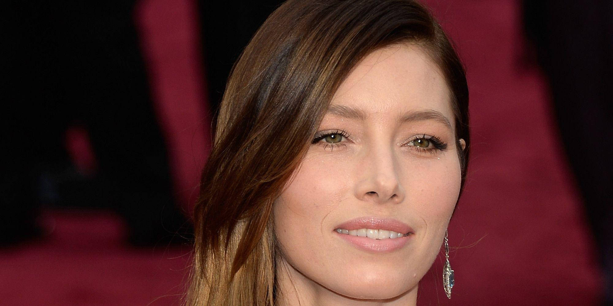 Jessica Biel, brown hair, green eyes, Full HD Desktop Wallpaper