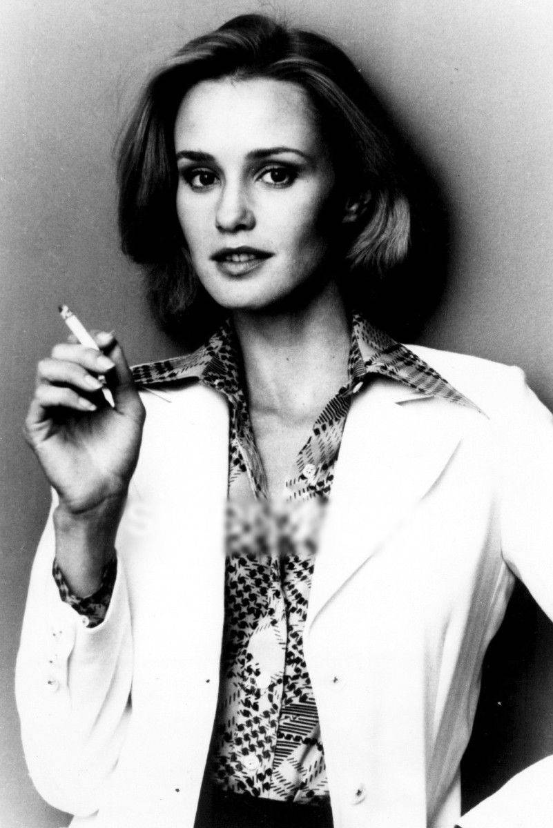 Jessica Lange, white blazer, patterned shirt, SD Phone Wallpaper
