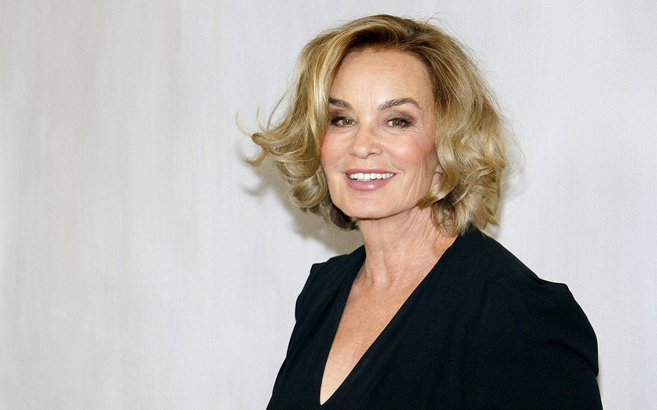Jessica Lange, blonde wavy hair, black top, HD Desktop Wallpaper