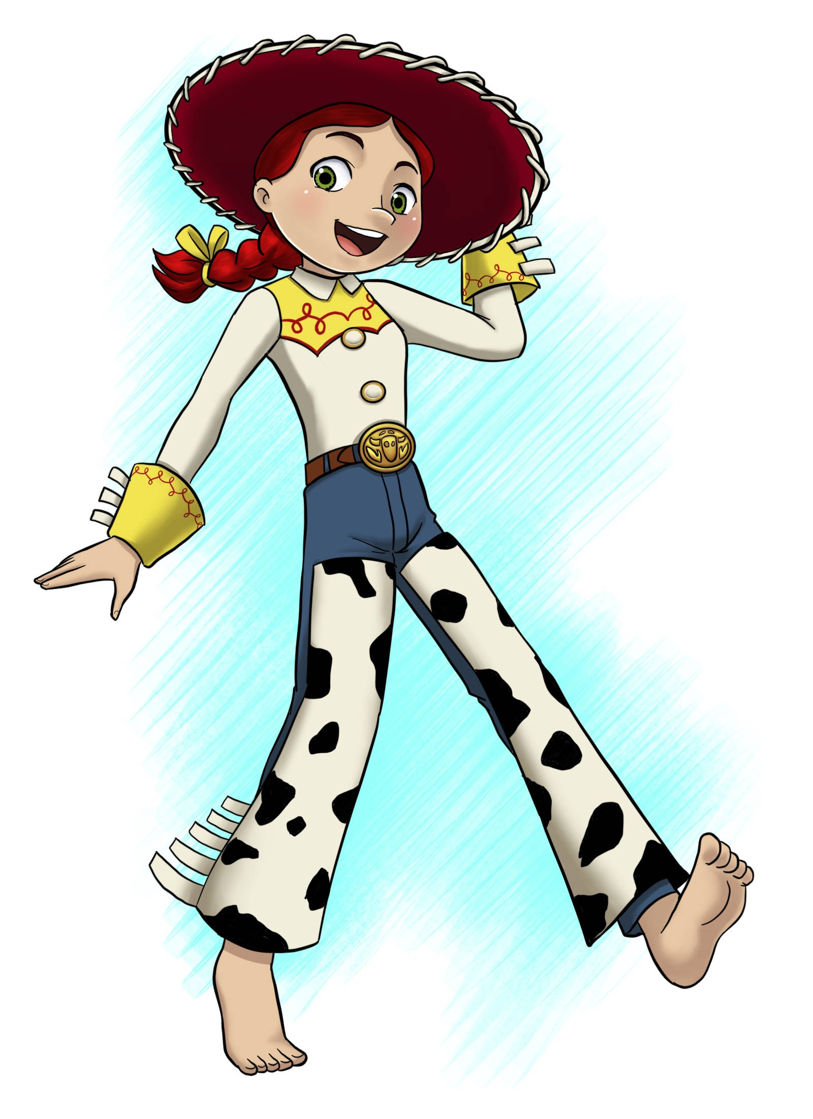 Jessie, Toy Story, red hair, Full HD Phone Wallpaper