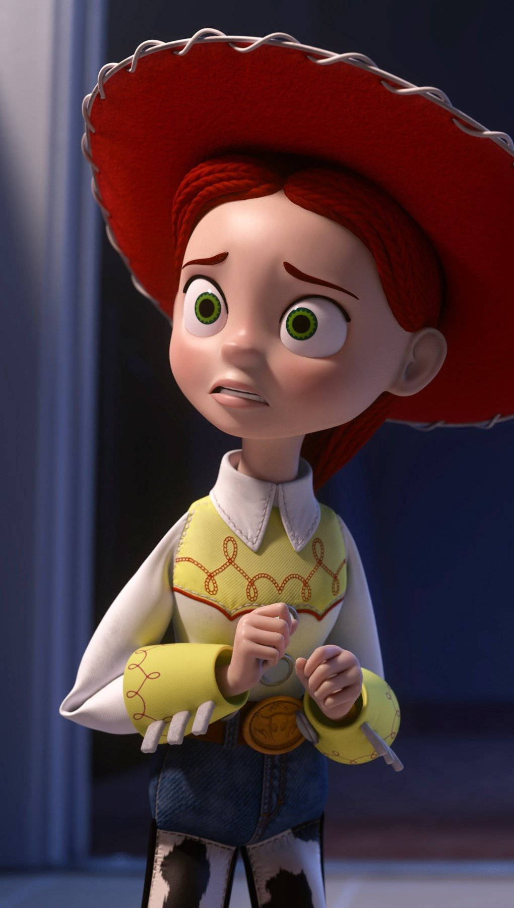 Jessie, Toy Story, red hat, HD Phone Wallpaper
