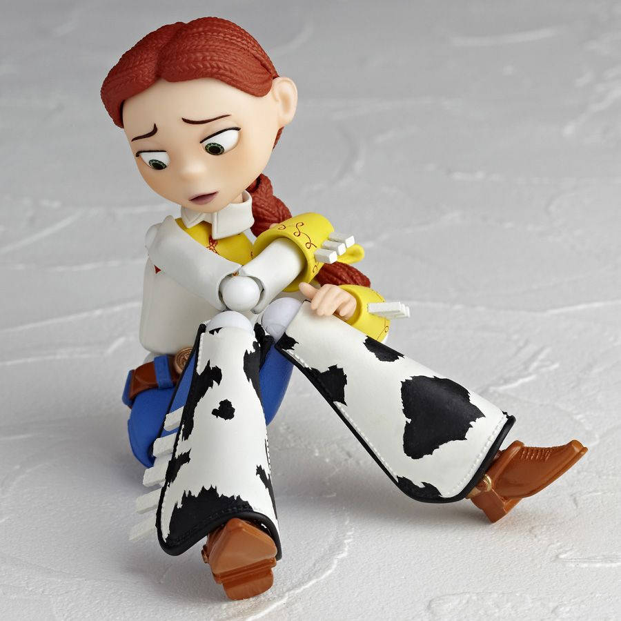 Jessie, Toy Story, cow pattern, SD Desktop Wallpaper