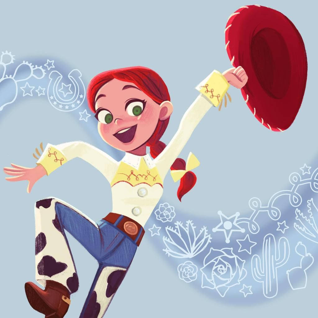 Jessie, Toy Story, red hair, SD Desktop Wallpaper