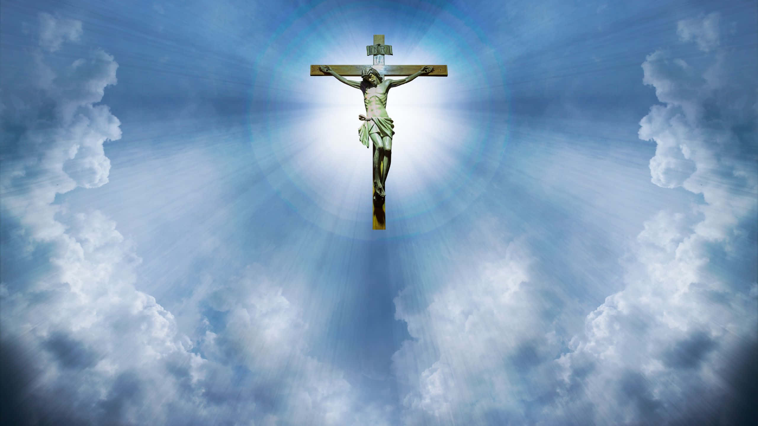 Jesus, crucifixion, heaven, 2K Desktop Wallpaper