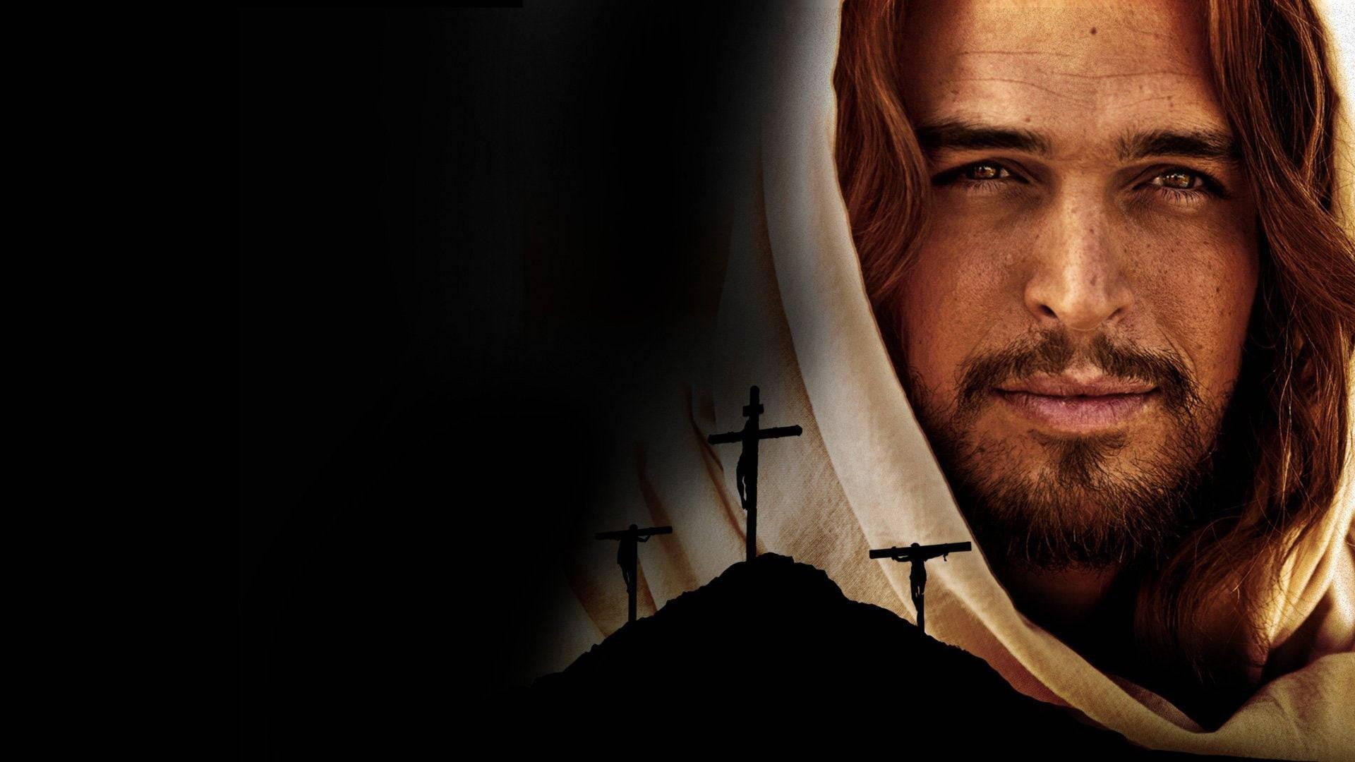 Jesus, long hair, beard, Full HD Desktop Wallpaper