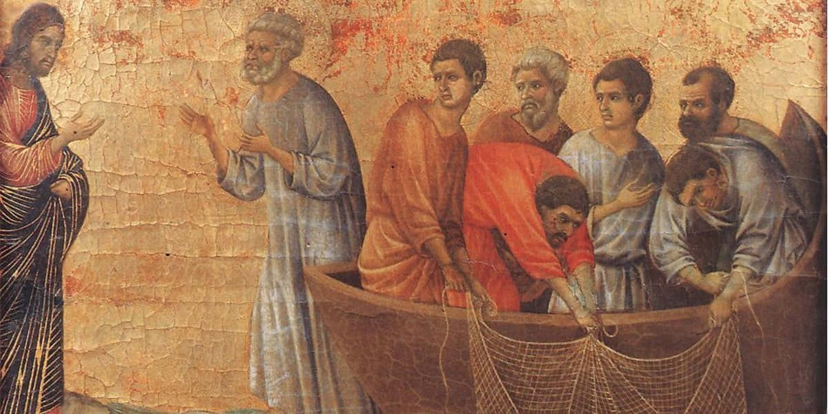 Jesus, Disciples, fishermen, SD Desktop Wallpaper
