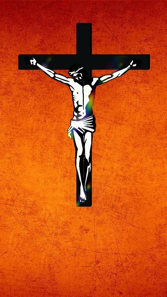 cross vector art, Jesus, black cross, SD Phone Wallpaper