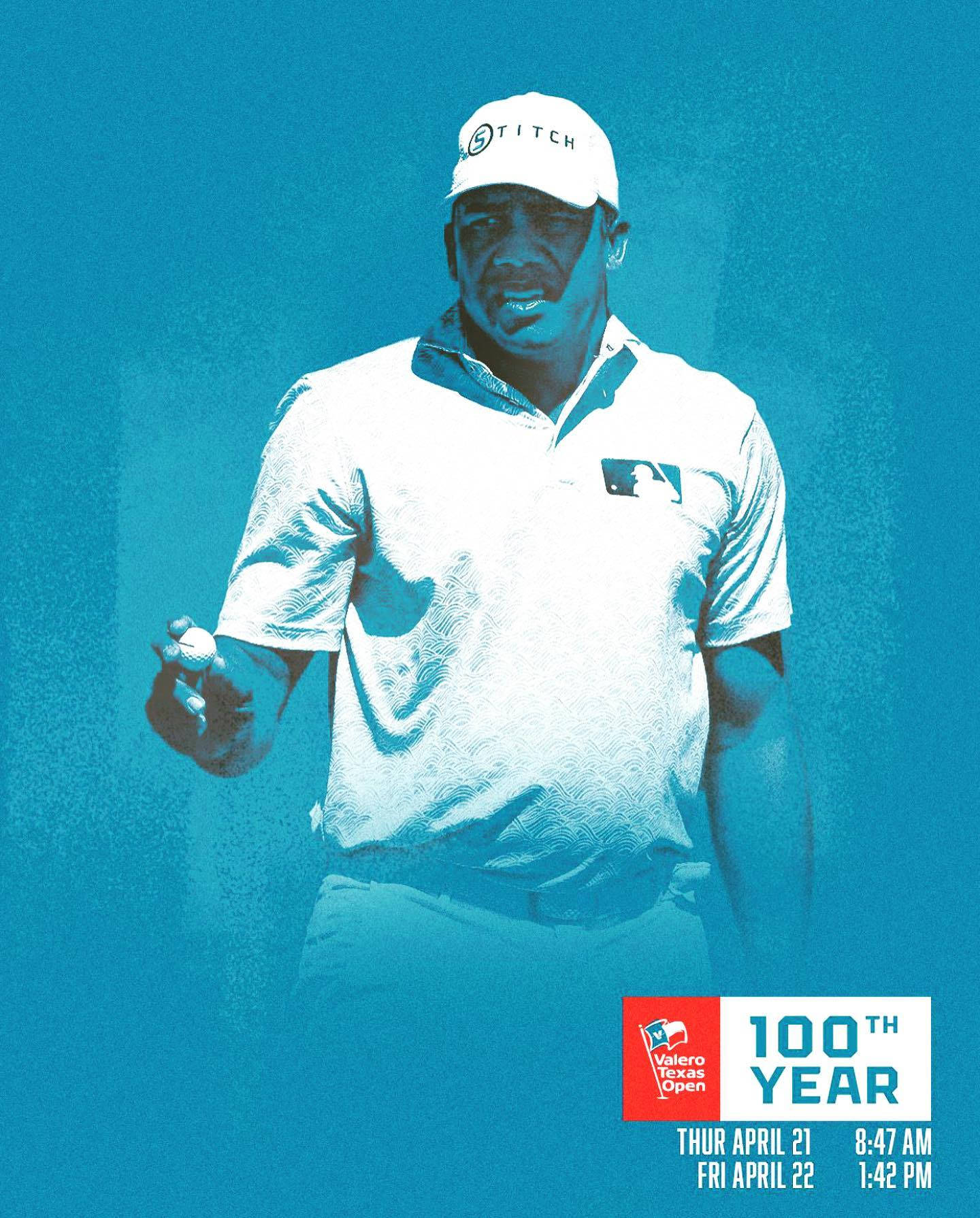 Jhonattan Vegas, golf match poster, white cap, HD Phone Wallpaper