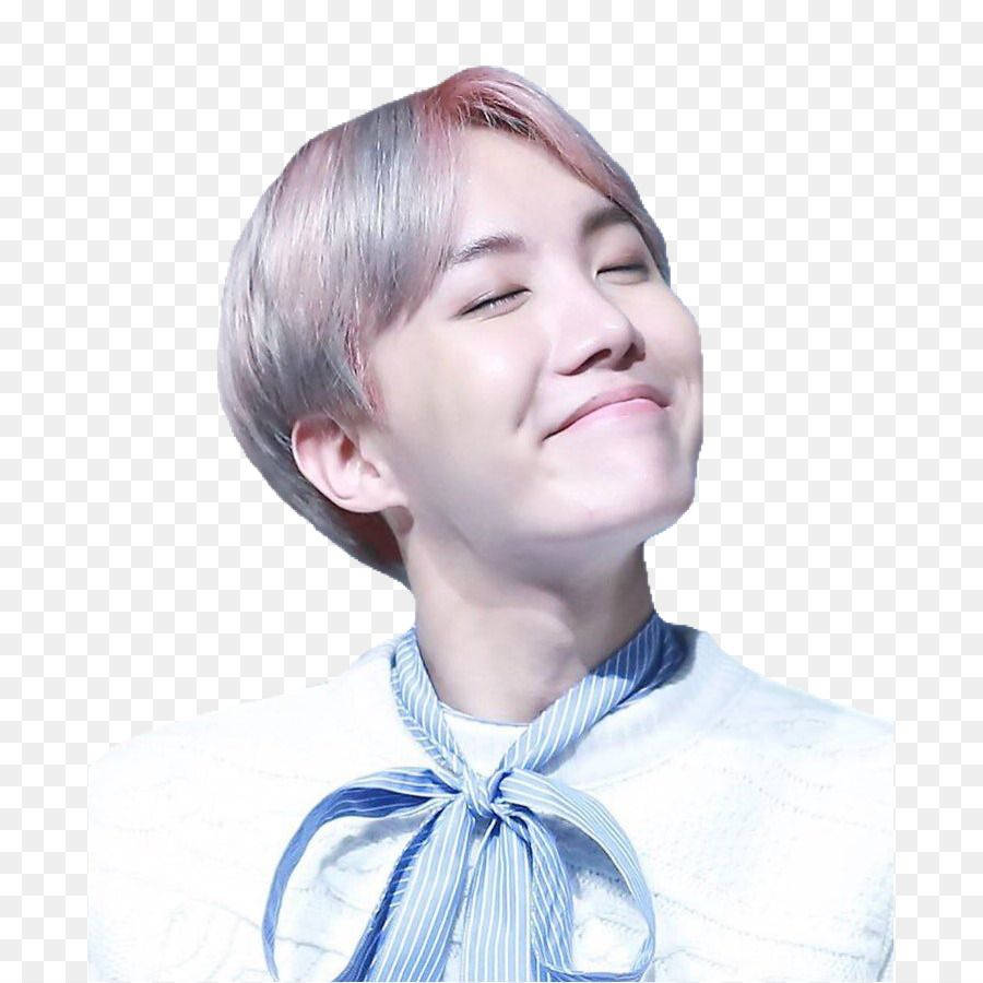 JHope, cute shmile, pastel pink and silver hair, SD Desktop Wallpaper