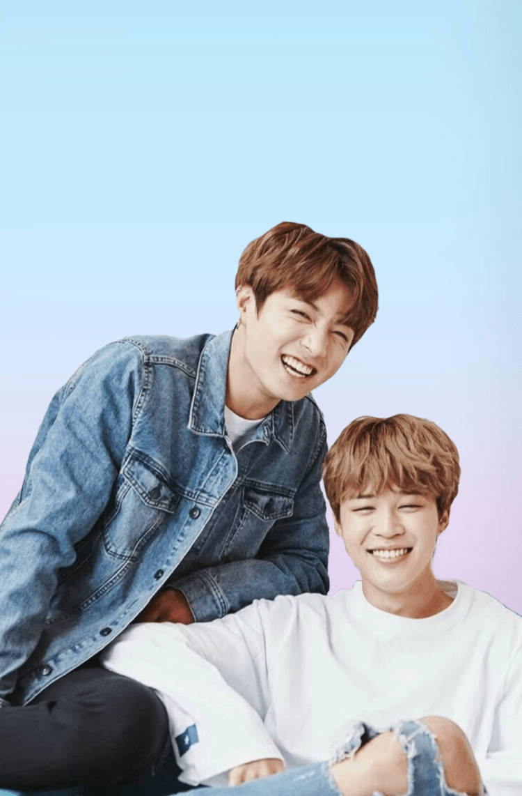 Jikook, denim, white tees, SD Phone Wallpaper