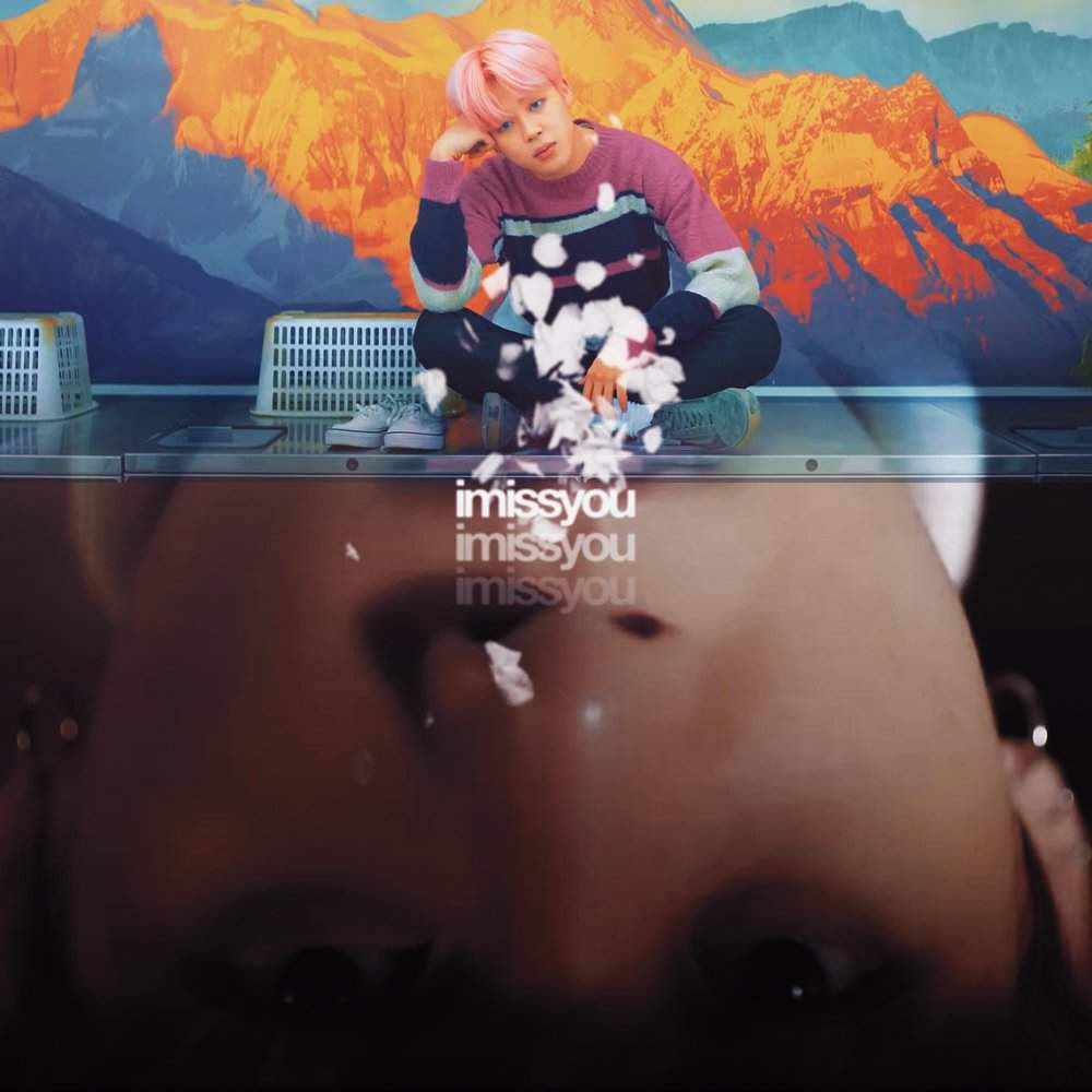 Jikook, pink hair, glass table, SD Desktop Wallpaper