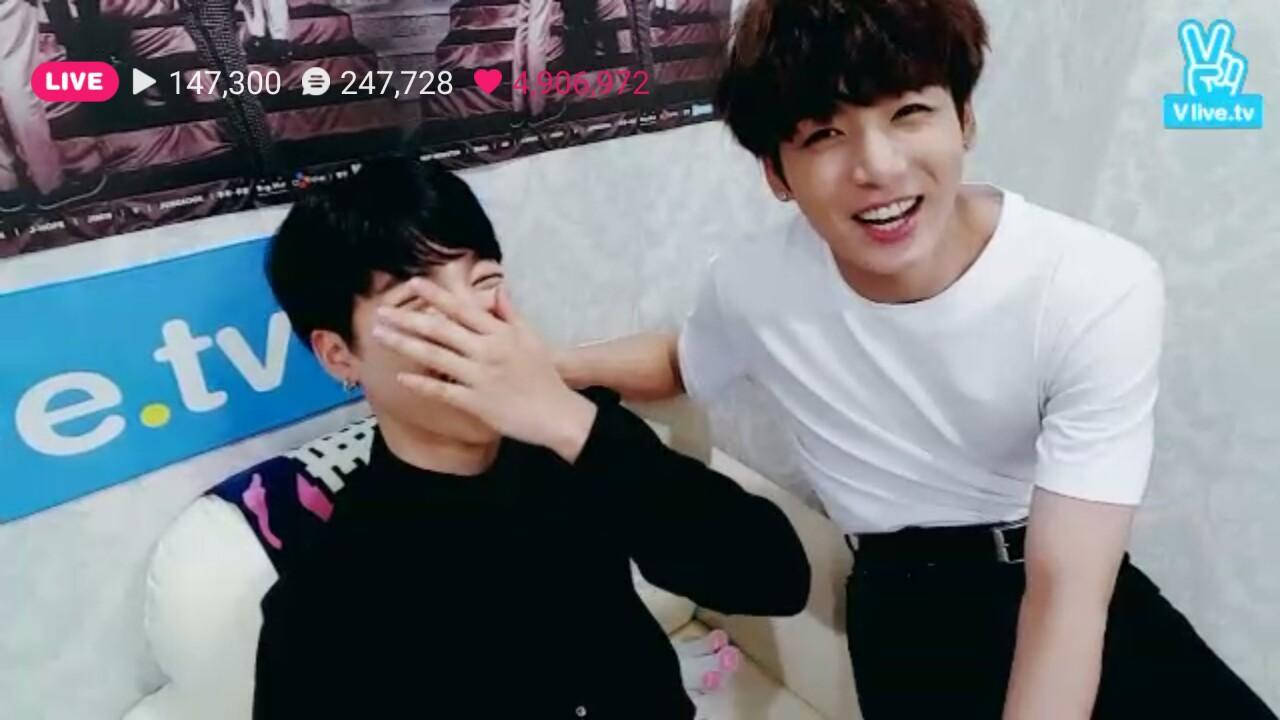 Jikook, couch, live stream, HD Desktop Wallpaper