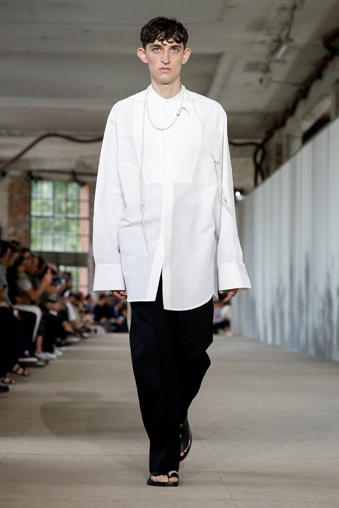 Jil Sander, black pants, male model, HD Phone Wallpaper