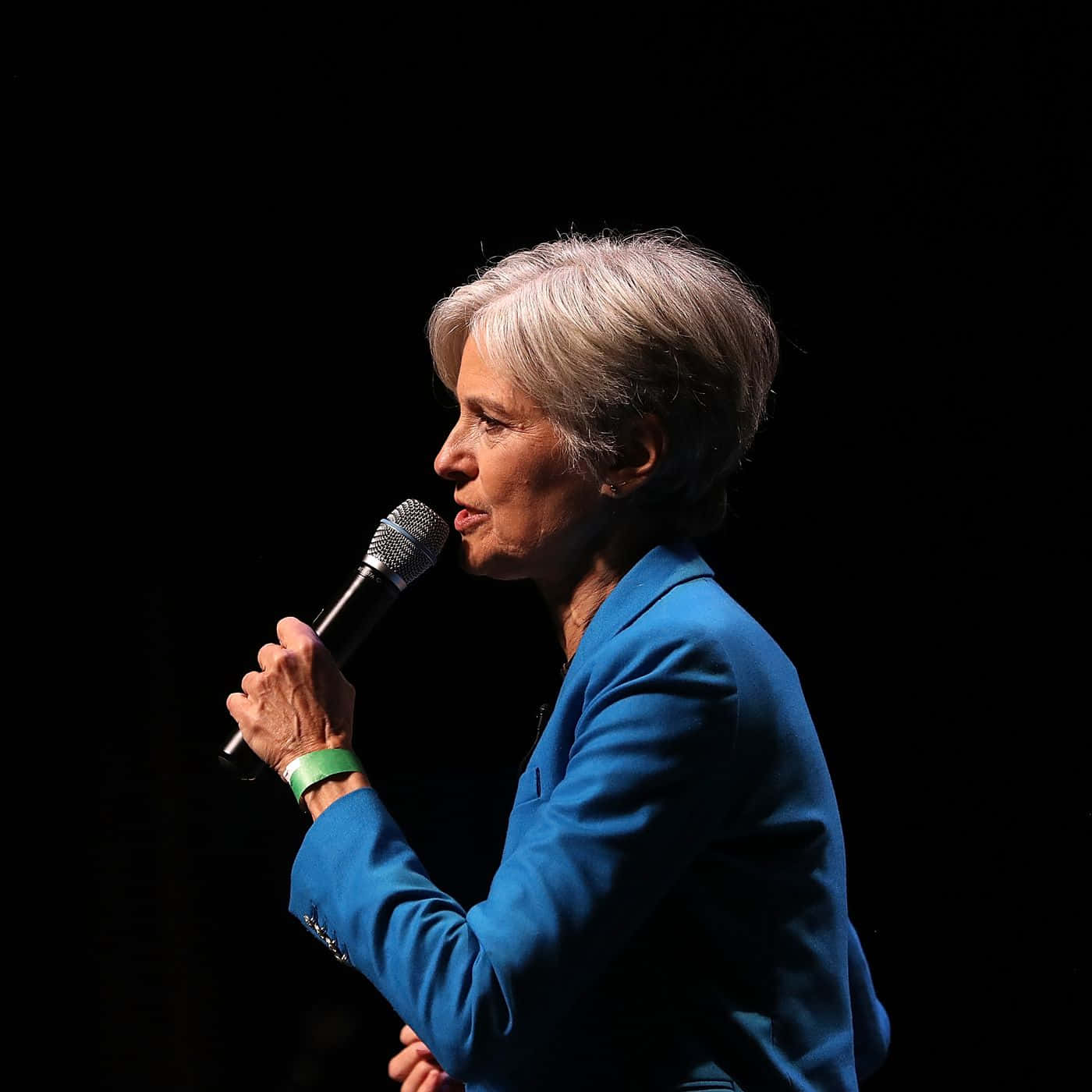 Jill Stein, short gray hair, blue blazer, HD Desktop Wallpaper