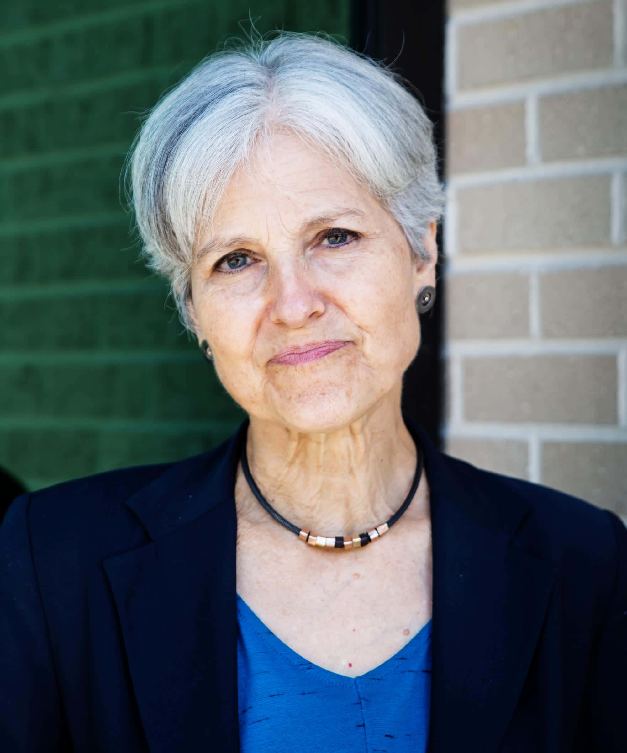 Jill Stein, silver hair, calm gaze, Full HD Phone Wallpaper