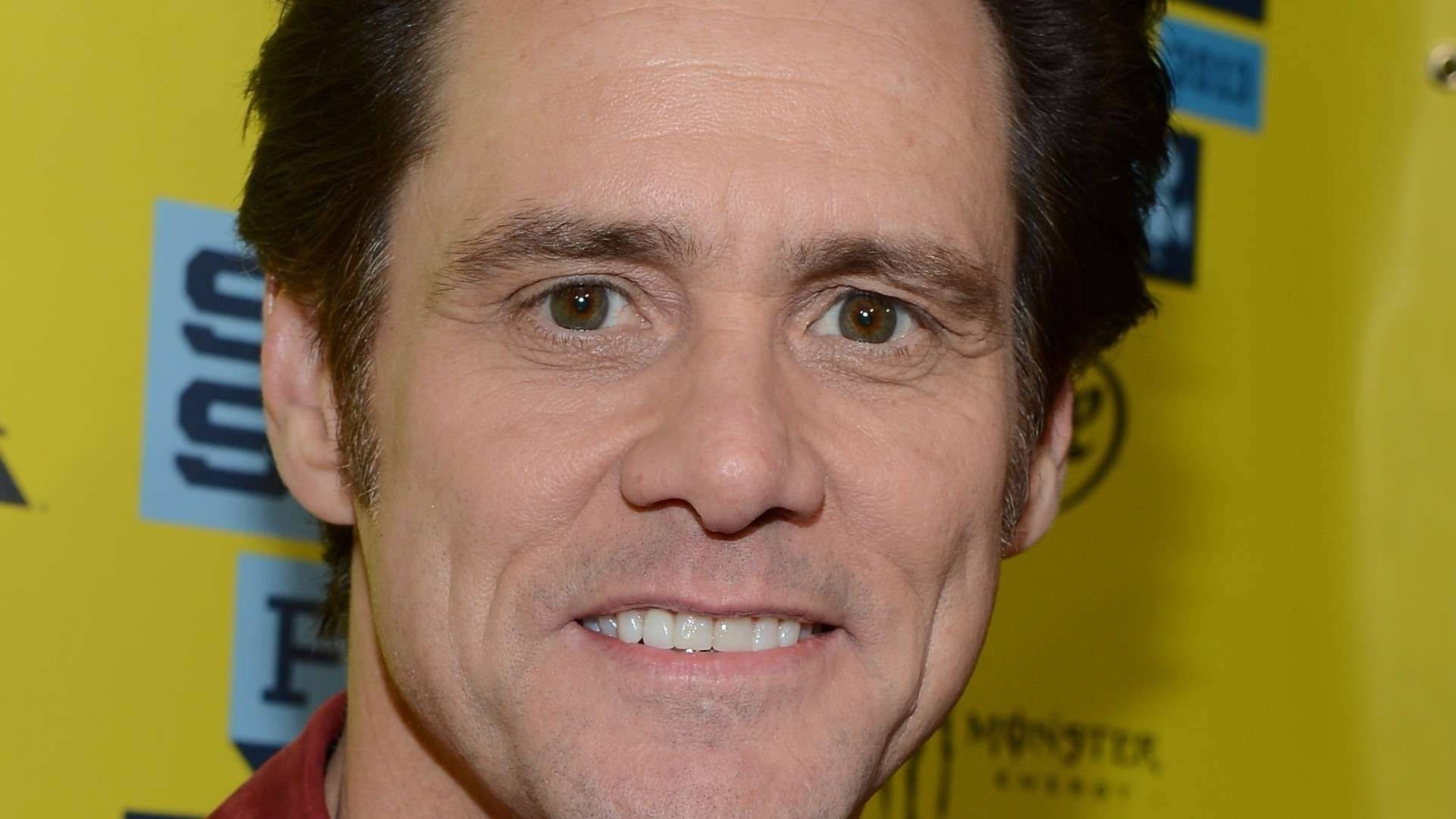 Jim Carrey, dark hair, brown eyes, Full HD Desktop Wallpaper