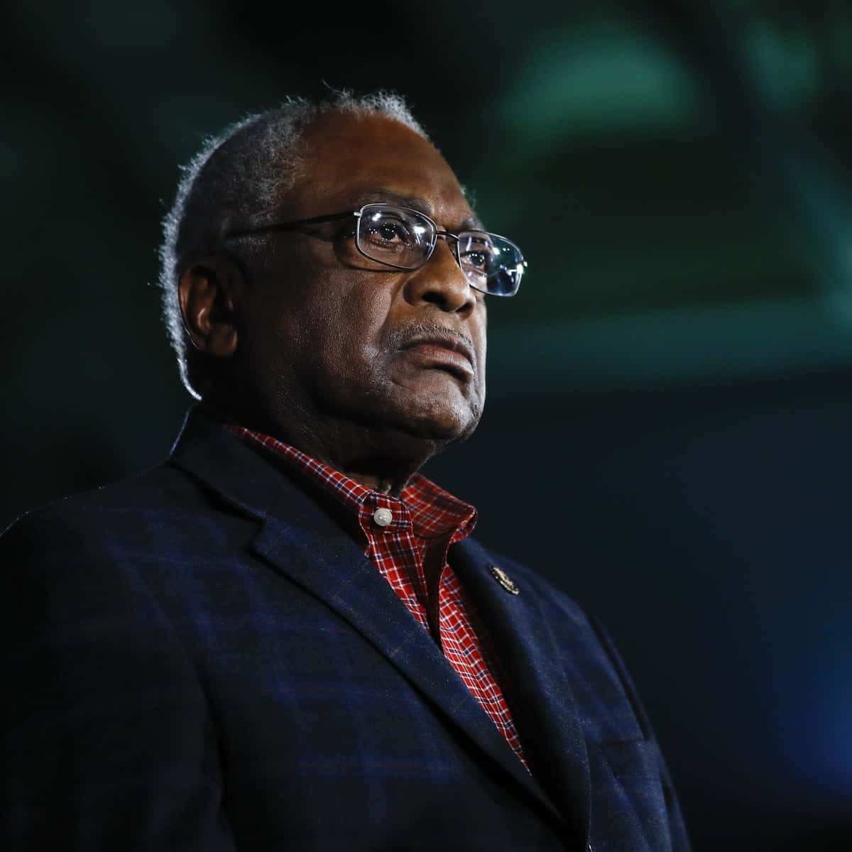Jim Clyburn, plaid shirt, dark suit, SD Desktop Wallpaper