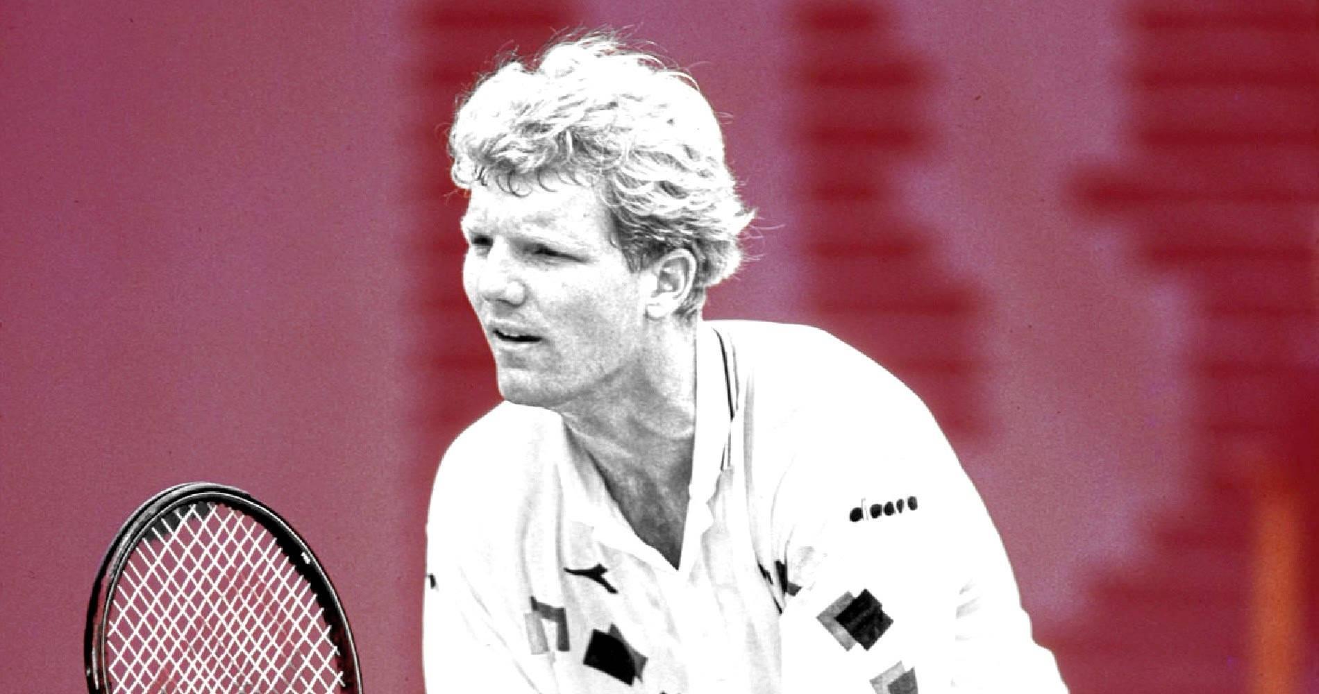 Jim Courier, curly hair, racket, HD Desktop Wallpaper