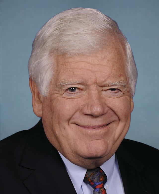 Jim Mcdermott, white hair, dark suit, SD Phone Wallpaper