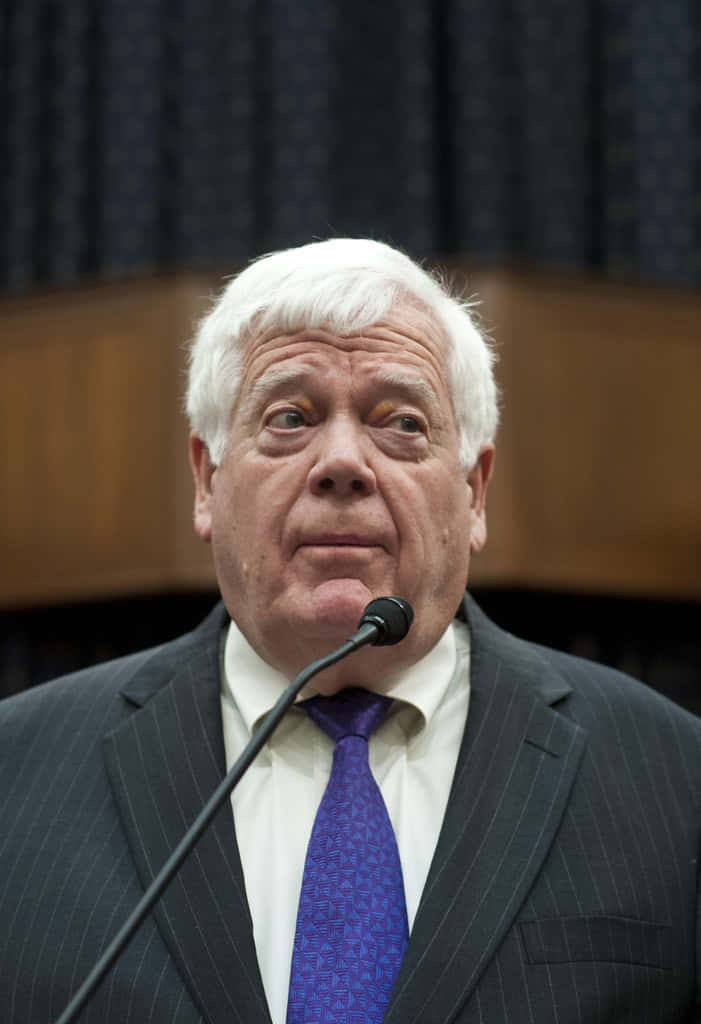 Jim Mcdermott, pinstripe suit, blue tie, SD Phone Wallpaper
