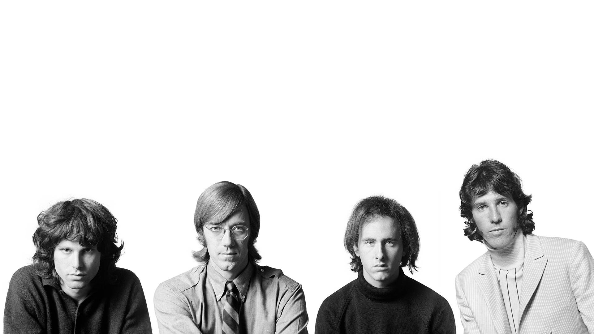 Jim Morrison, band members, 1960s hairstyles, Full HD Desktop Wallpaper