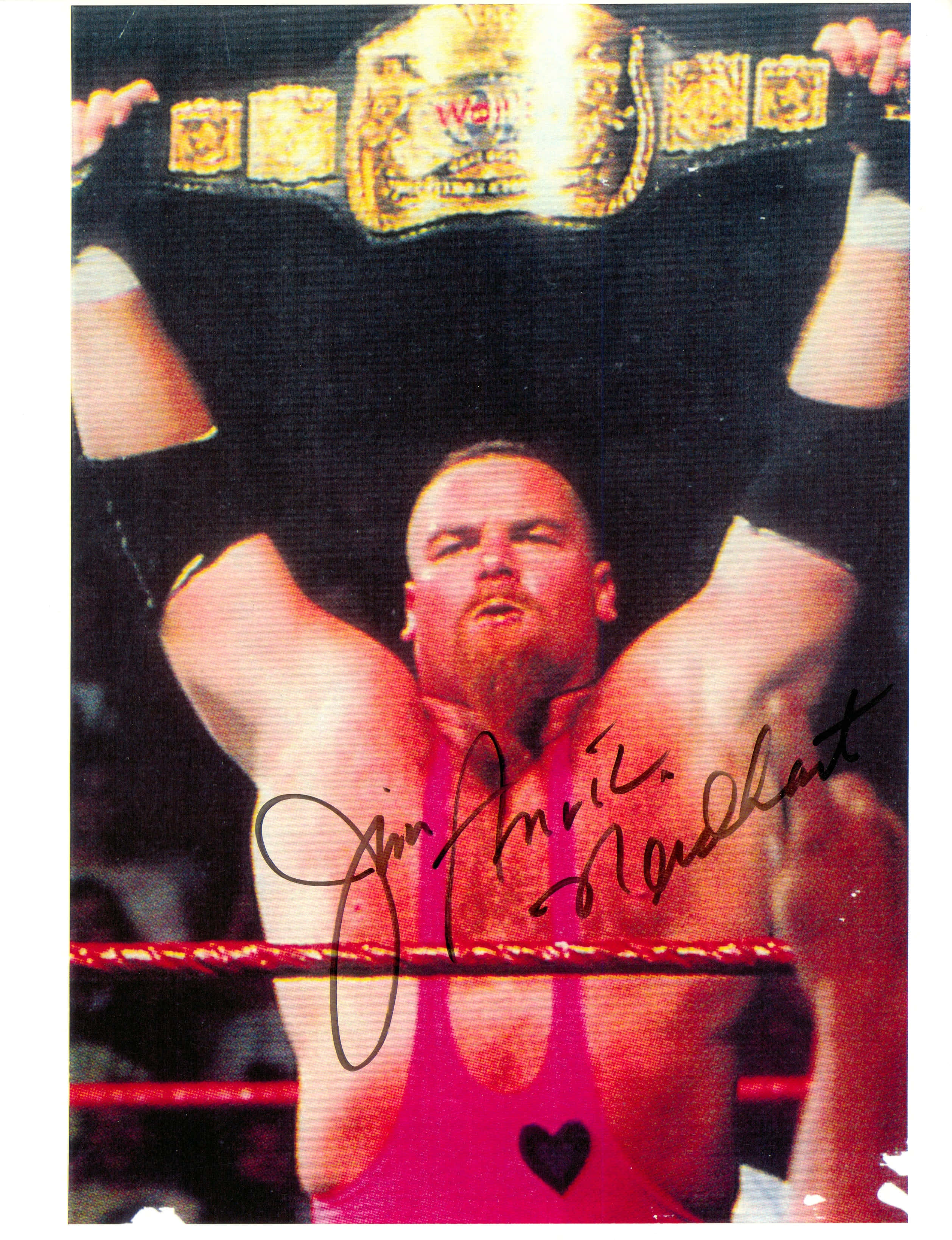 Jim Neidhart, championship belt, ring, 2K Phone Wallpaper
