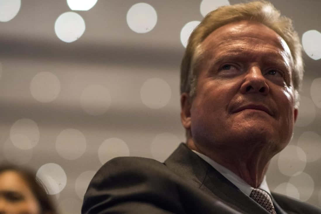 Jim Webb, light orbs, man in a suit, SD Desktop Wallpaper