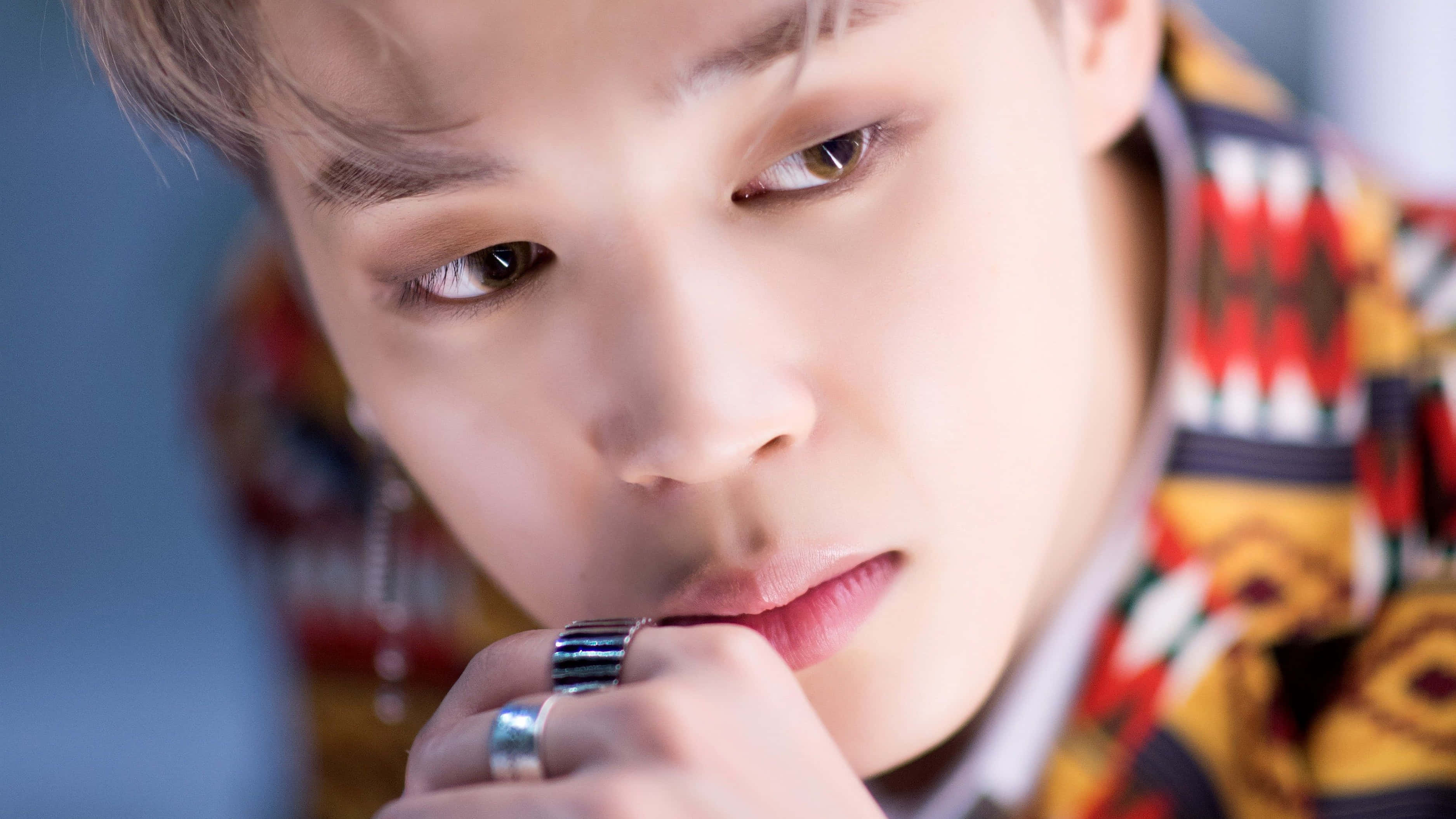 Jimin HD, idol concept photo, light hair, 2K Desktop Wallpaper