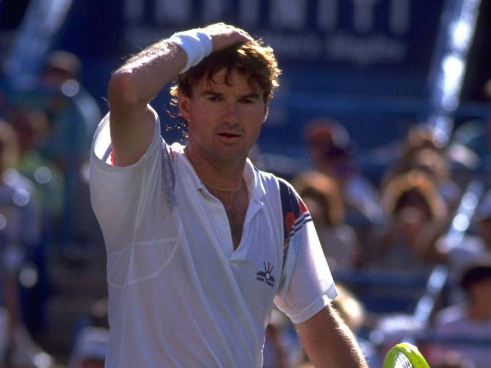 Jimmy Connors, 1991 U.S. Open, tennis player, HD Desktop Wallpaper