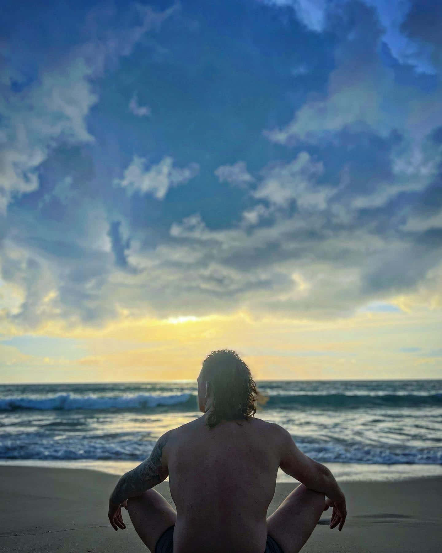Jimmy Crute, beach, blue sky, HD Phone Wallpaper