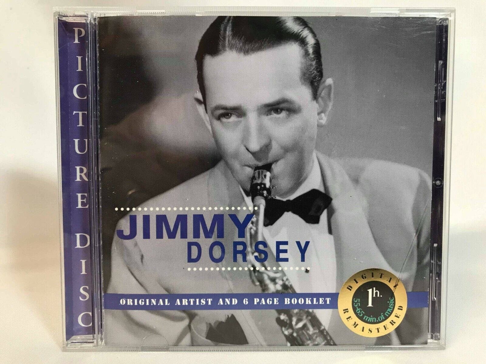 Jimmy Dorsey, Picture Disc CD, saxophone, HD Desktop Wallpaper