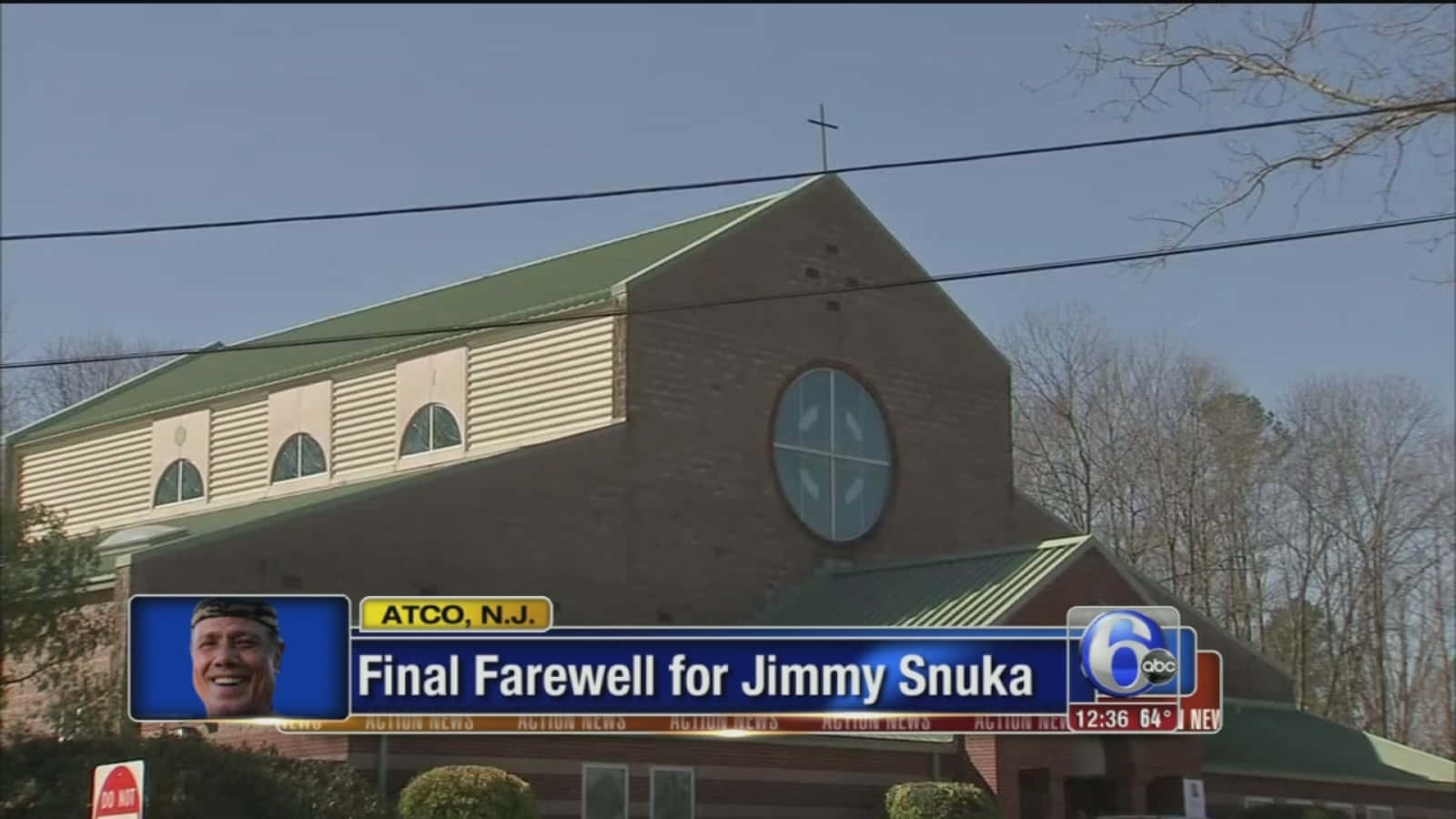 Jimmy Snuka, brick church, green roof, HD Desktop Wallpaper