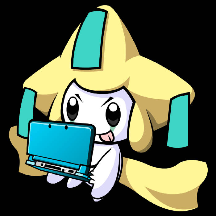 Jirachi, yellow hair, teal accents, SD Desktop Wallpaper