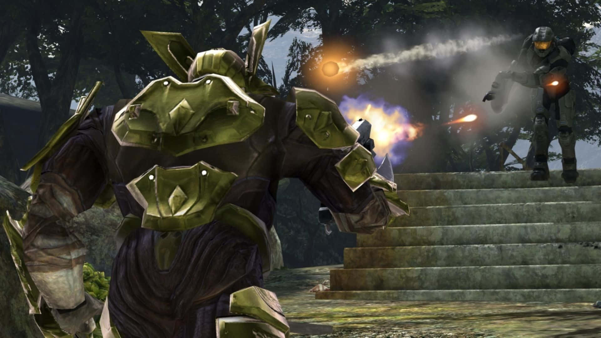 Jiralhanae, 1920 x 1080, warrior, Full HD Desktop Wallpaper