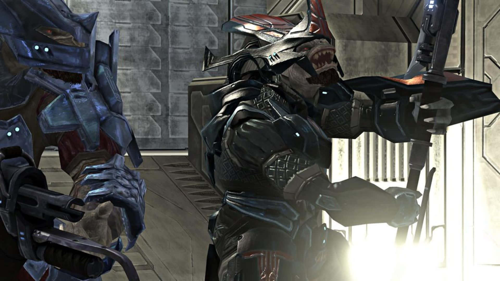 Jiralhanae, warrior, armored alien warriors, Full HD Desktop Wallpaper