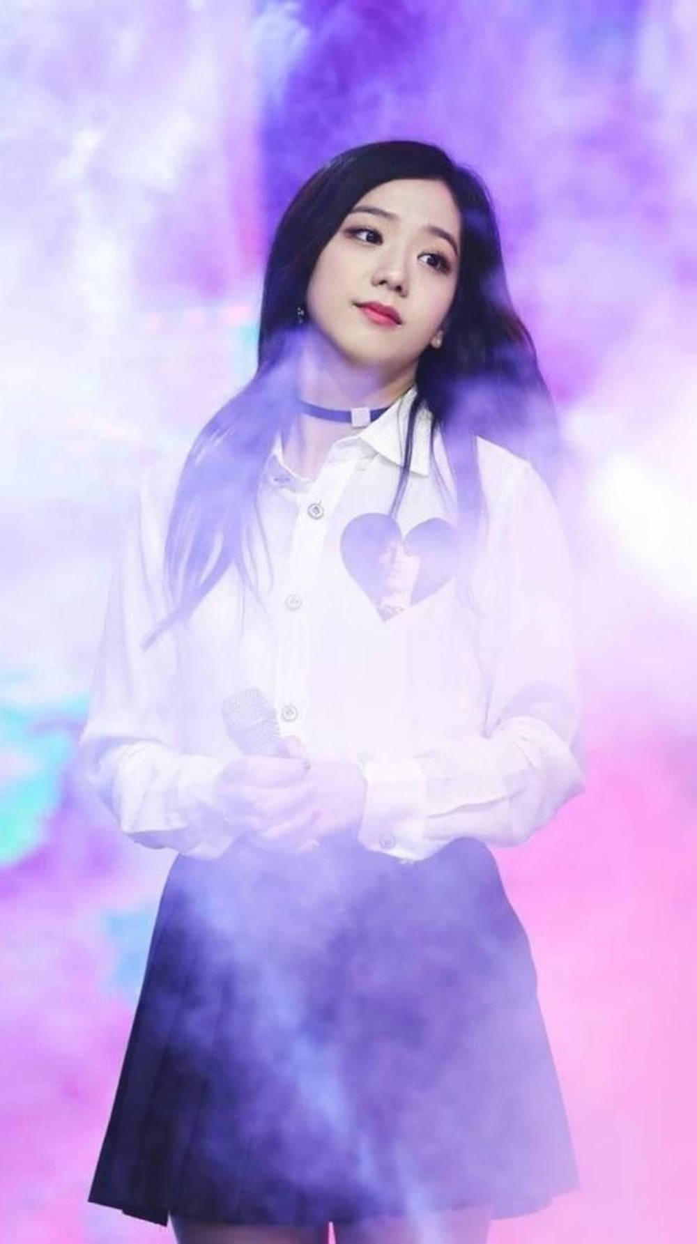 Blackpink, Jisoo, white shirt, HD Phone Wallpaper