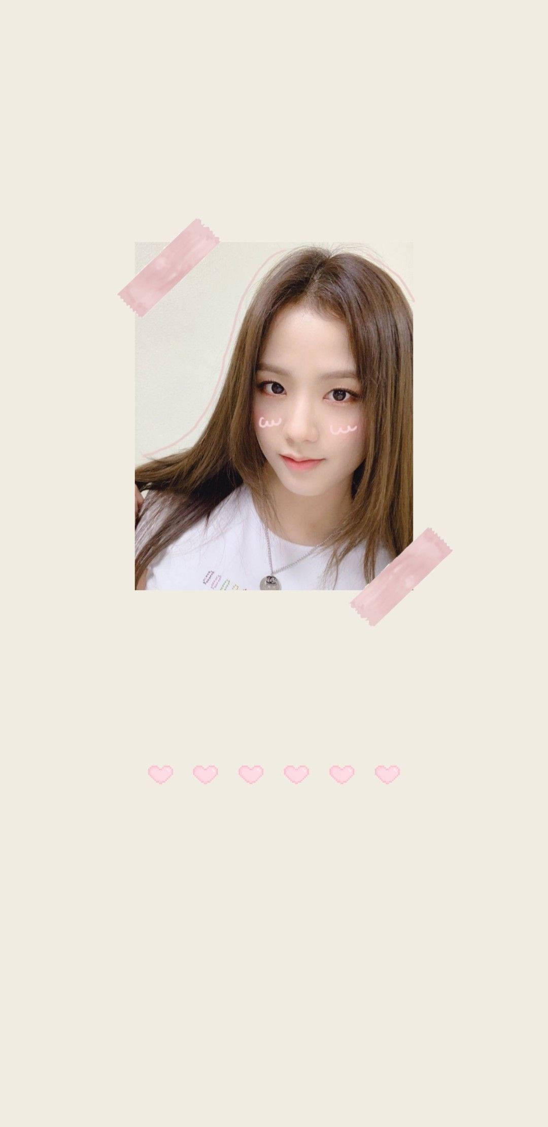 Jisoo, cute smile, pink aesthetic, Full HD Phone Wallpaper