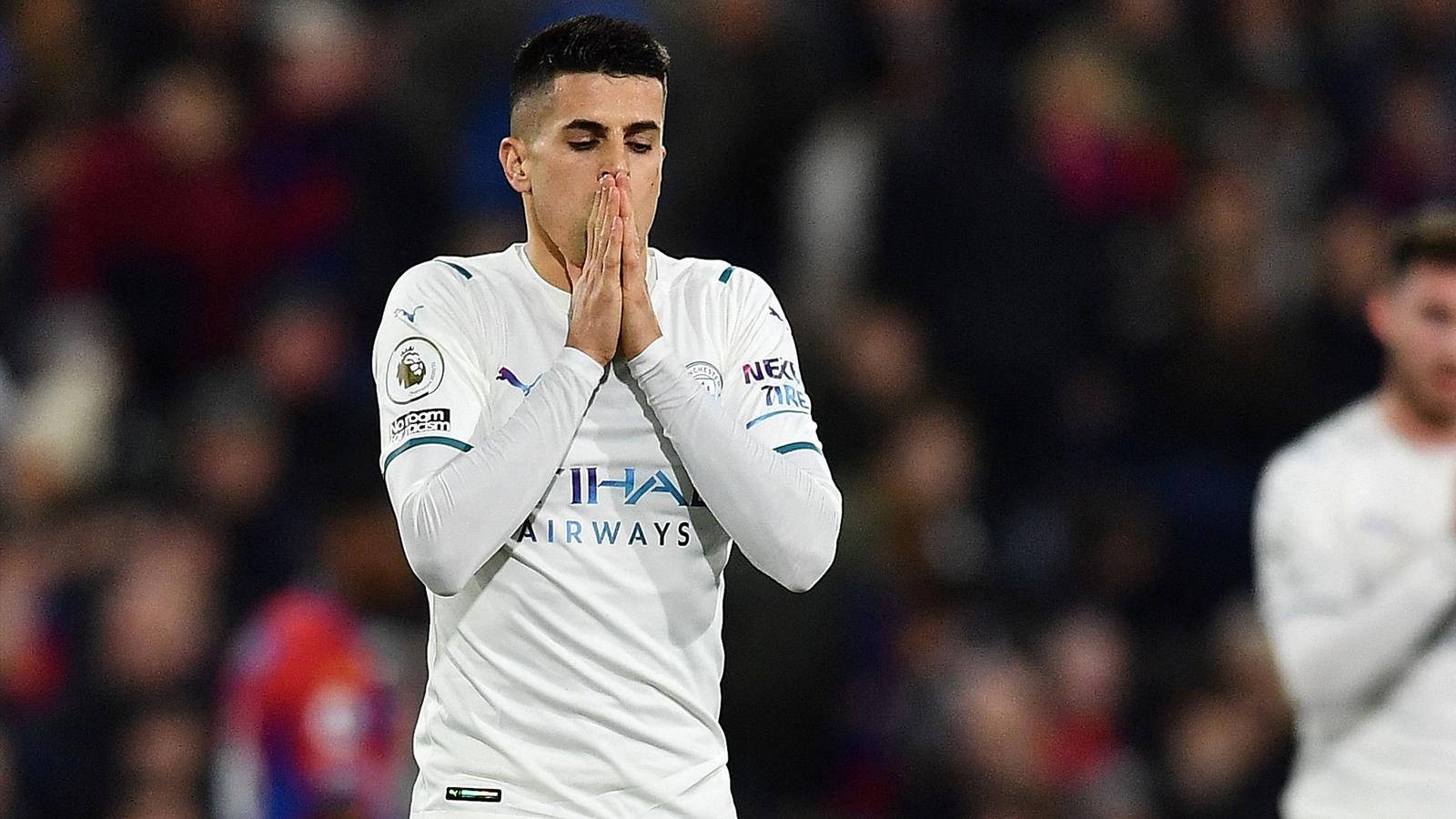 Joao Cancelo, white jersey, stadium, HD Desktop Wallpaper