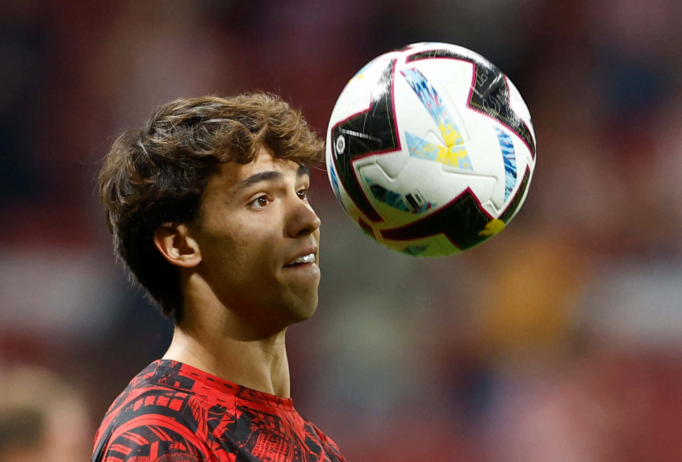 Joao Felix, match ball, forehead, Full HD Desktop Wallpaper