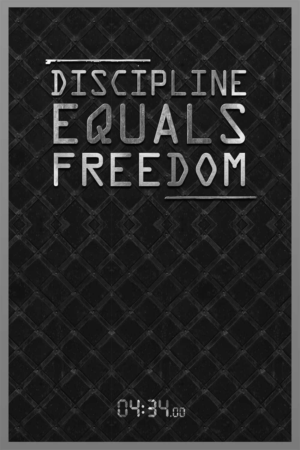 Jocko Willink, discipline equals freedom, dark quilted leather background, HD Phone Wallpaper