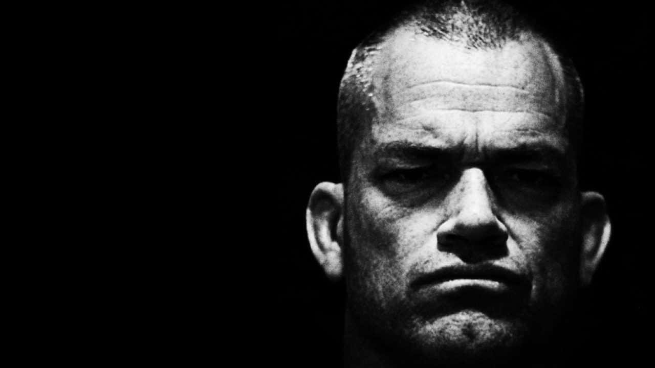 Jocko Willink, black and white, close-up, HD Desktop Wallpaper