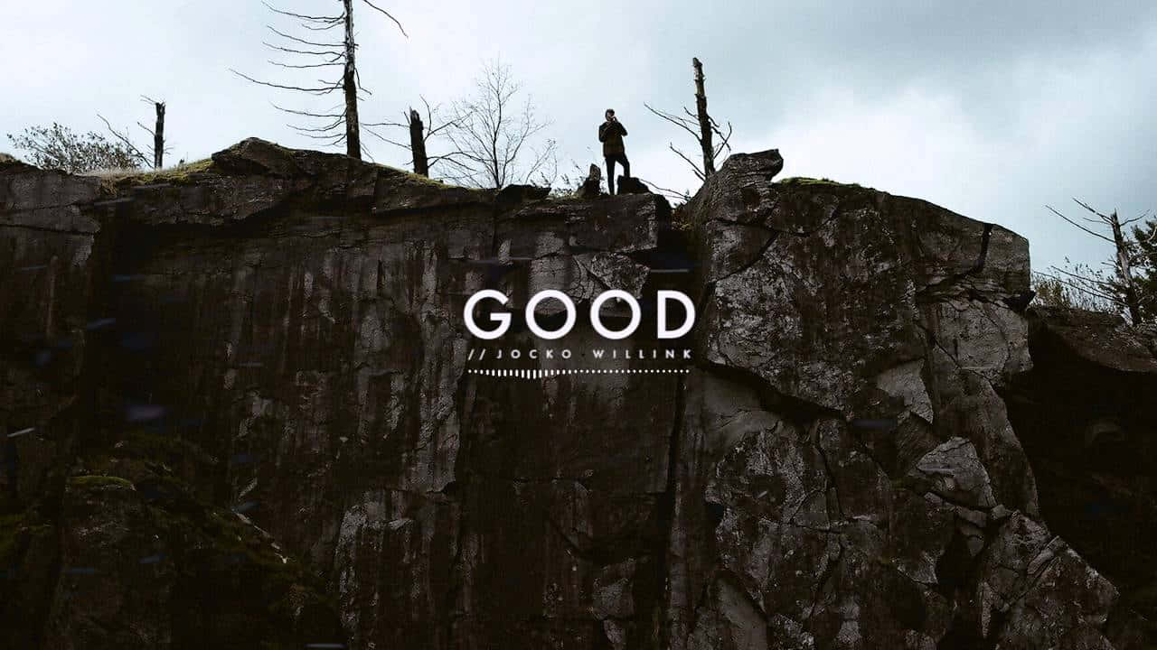 Jocko Willink, rugged cliff, overcast sky, HD Desktop Wallpaper