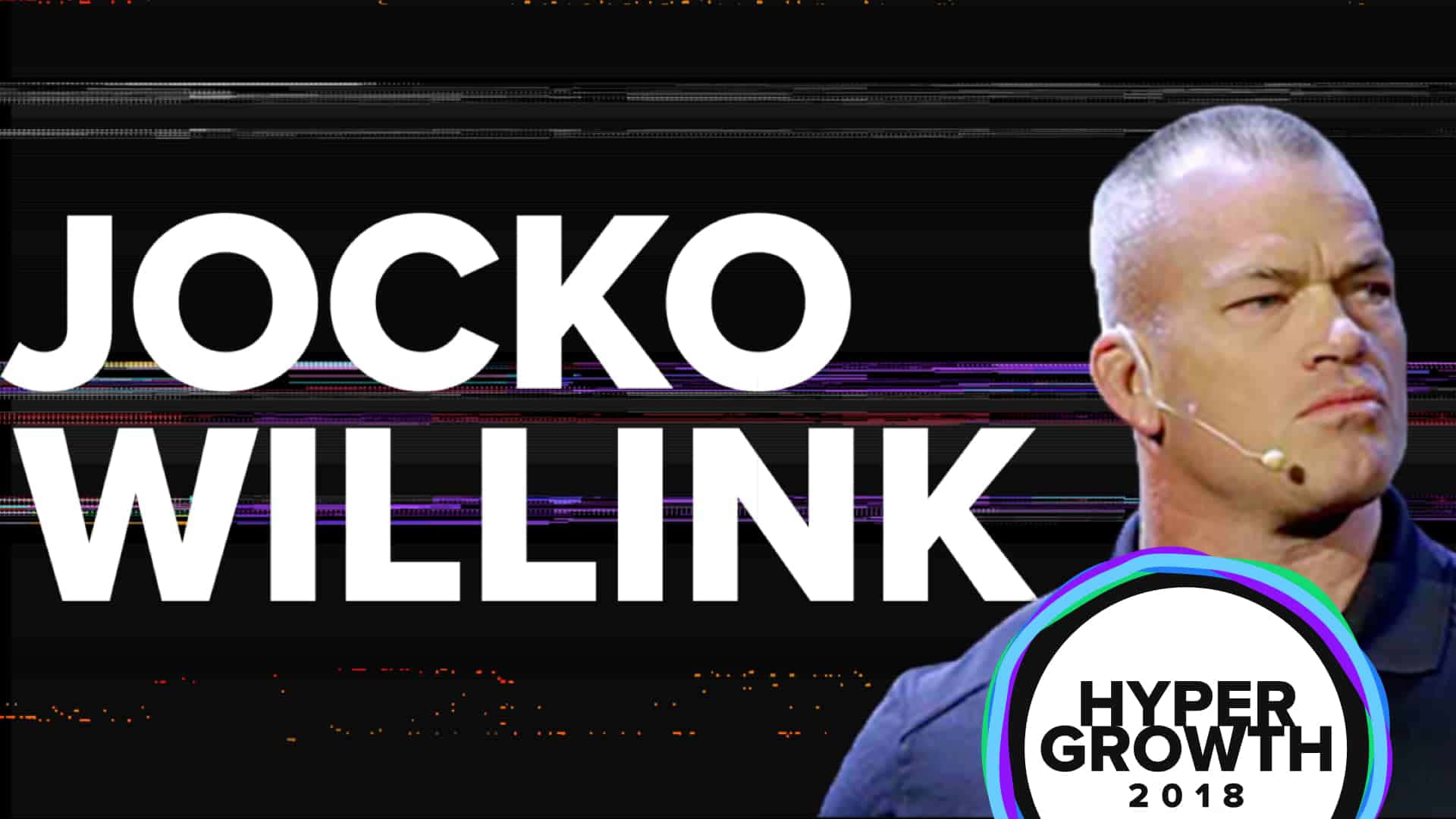 Jocko Willink, Hyper Growth, 2018, Full HD Desktop Wallpaper