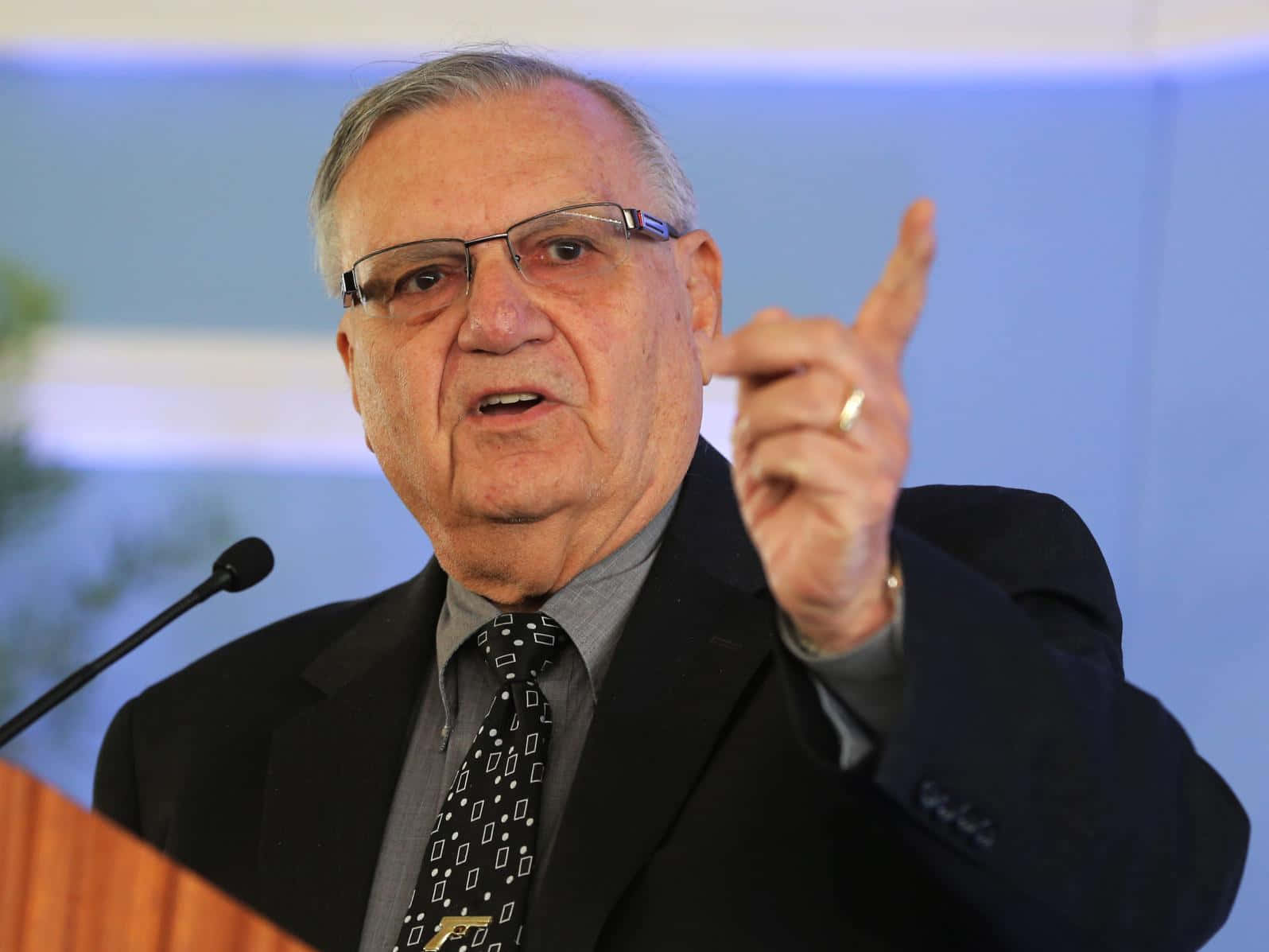 Joe Arpaio, former sheriff, glasses, HD Desktop Wallpaper