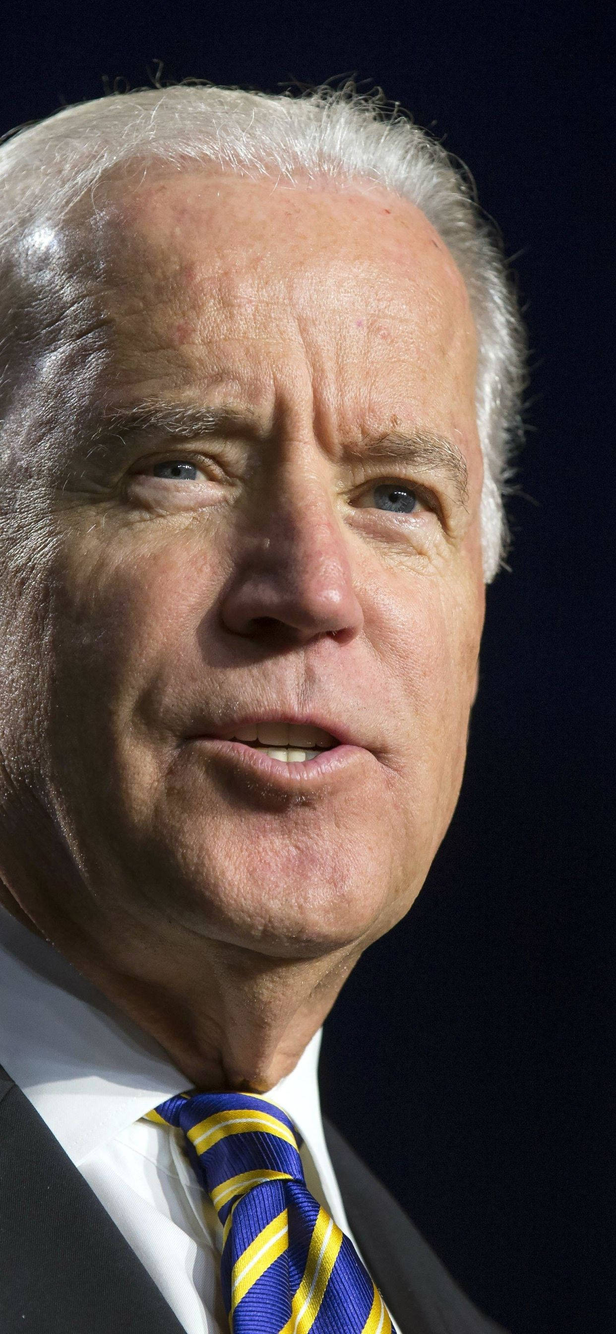 Joe Biden, former Vice President of the United States, close-up portrait, 2K Phone Wallpaper