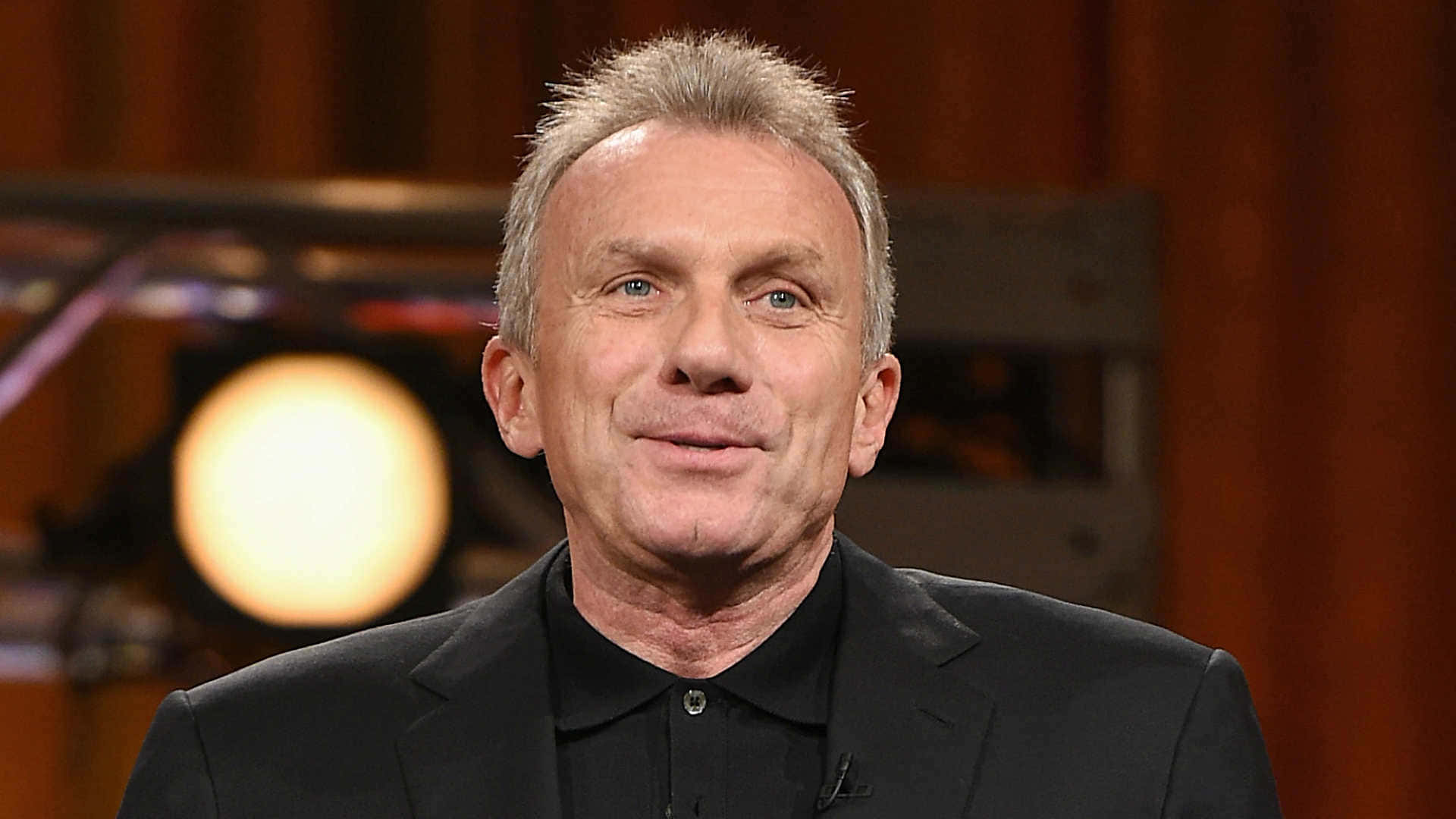 Joe Montana, black suit, blue eyes, Full HD Desktop Wallpaper