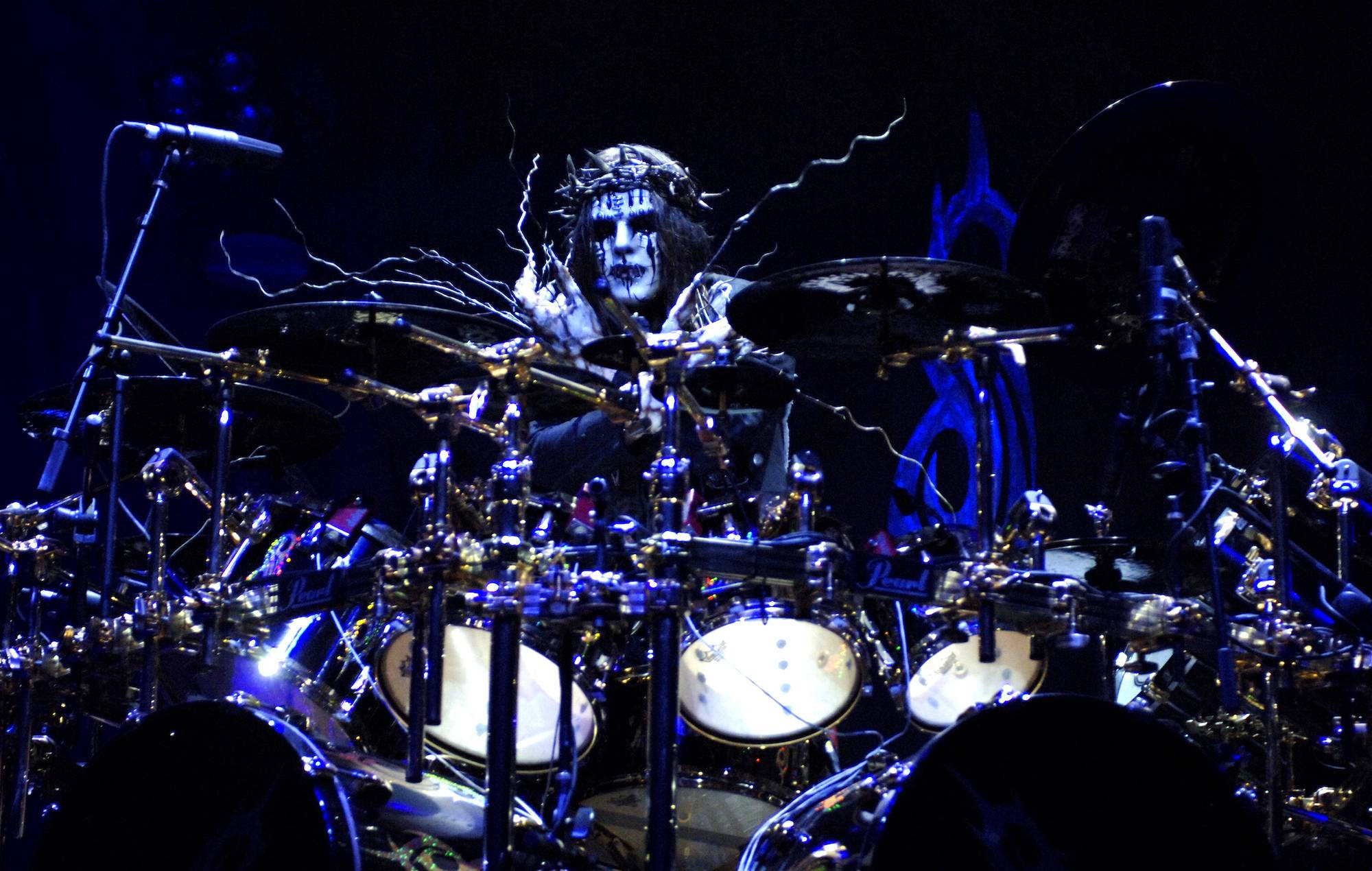 Joey Jordison, horror punk, white face paint, Full HD Desktop Wallpaper