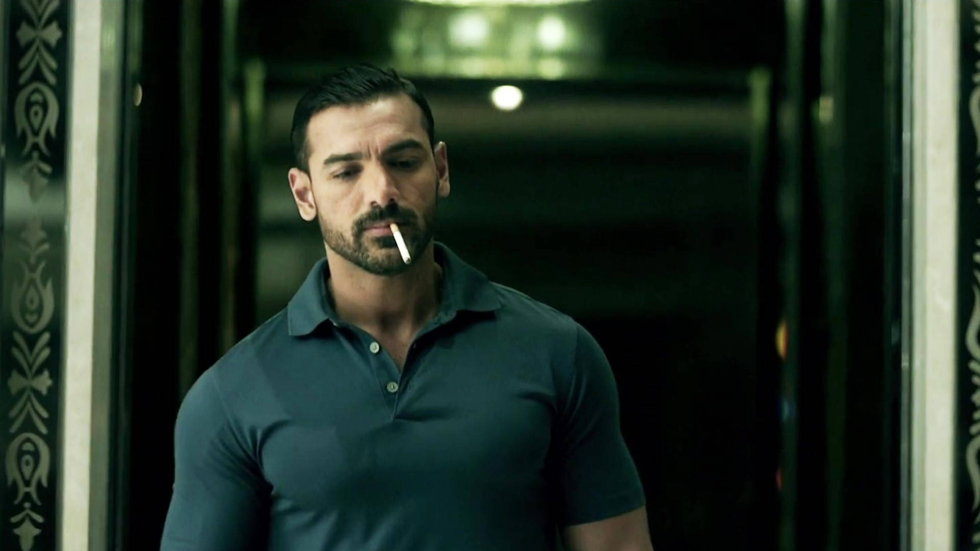 John Abraham, beard, cigarette, Full HD Desktop Wallpaper